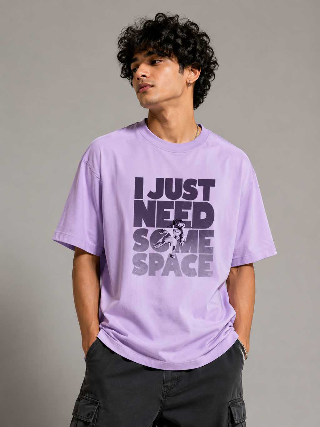 Need Some Space Oversized T-Shirt
