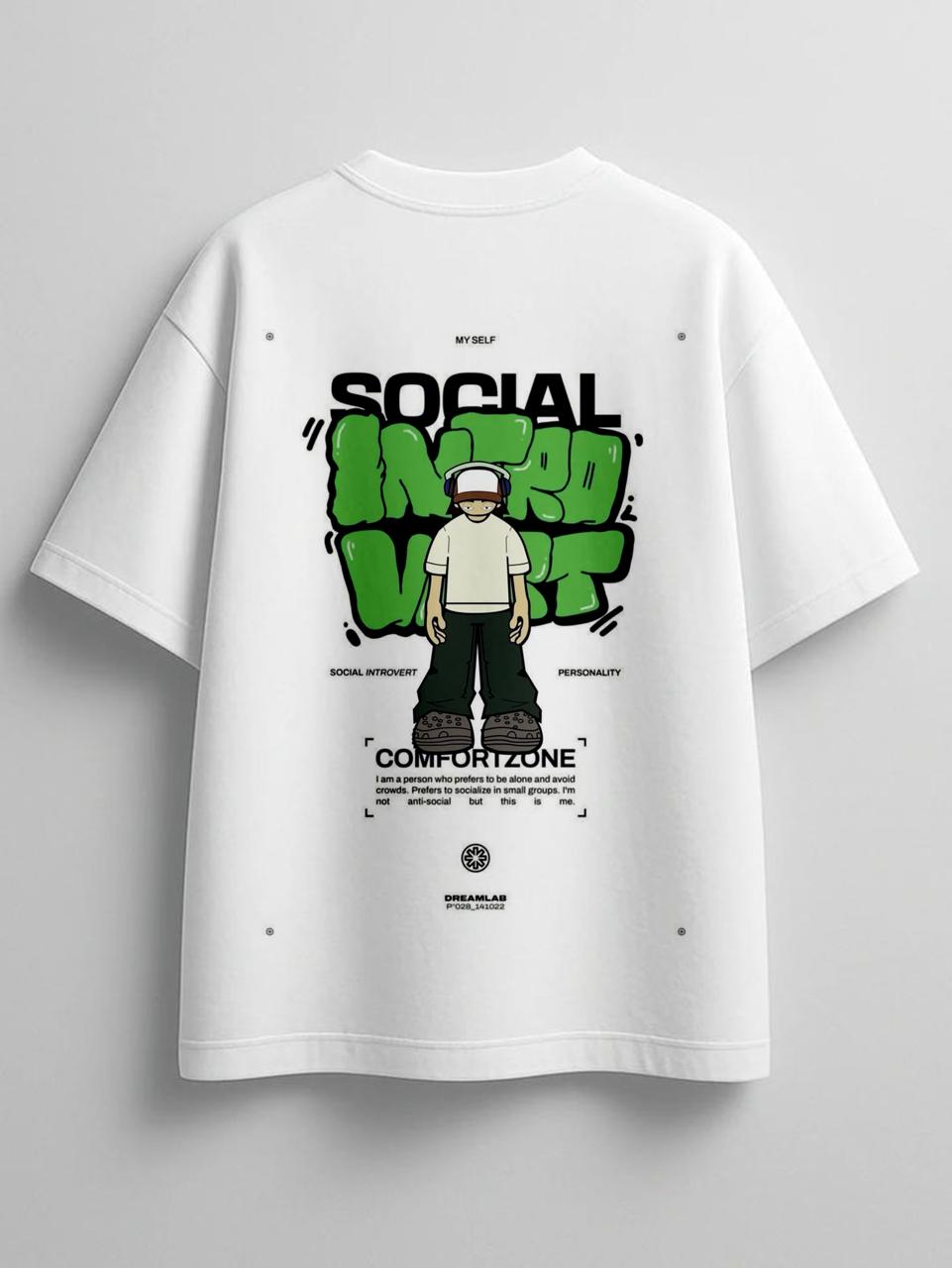 Social Introvert Oversized T-Shirt